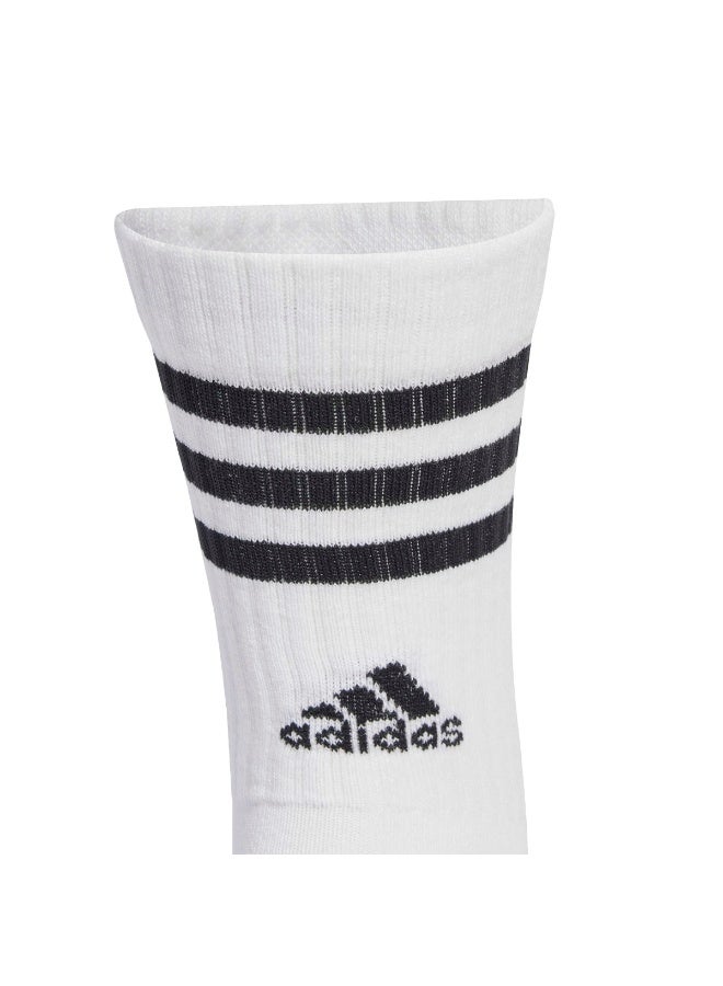 Adidas 3-Stripes Cushioned Crew Socks 3 Pairs - Image 3